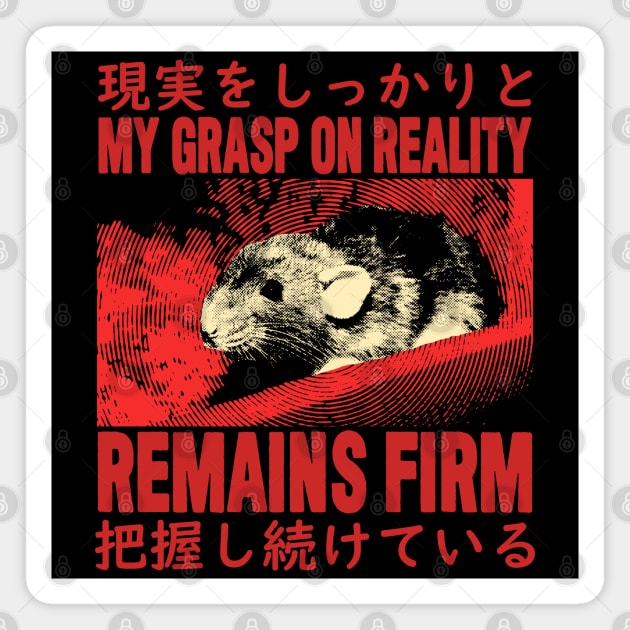 Grasp on Reality Rat Magnet by giovanniiiii